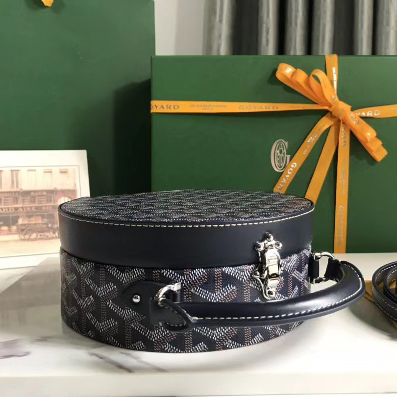Goyard The Alto Hatbox Trunk Bag(18-16.5-7cm) - PerfectKickZ