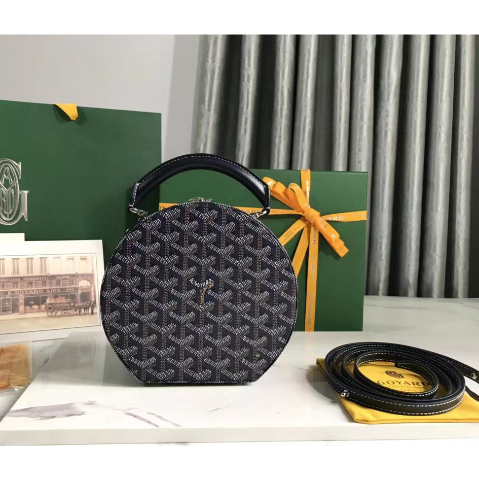 Goyard The Alto Hatbox Trunk Bag(18-16.5-7cm) - PerfectKickZ