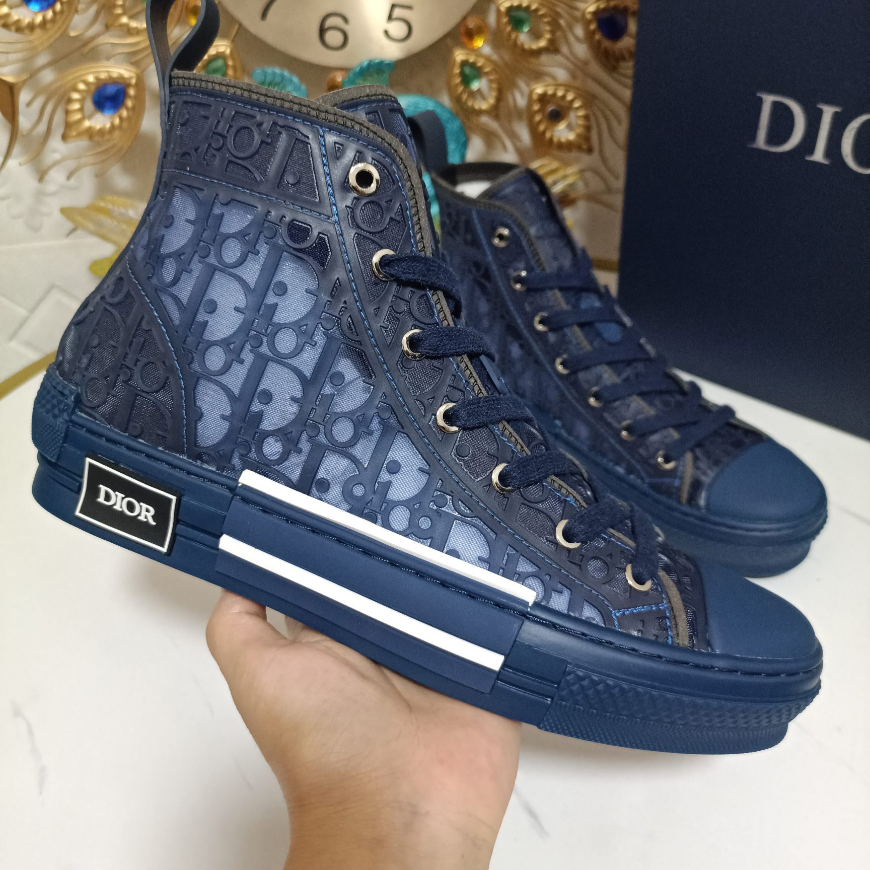 Dior B23 High-Top Sneaker - PerfectKickZ