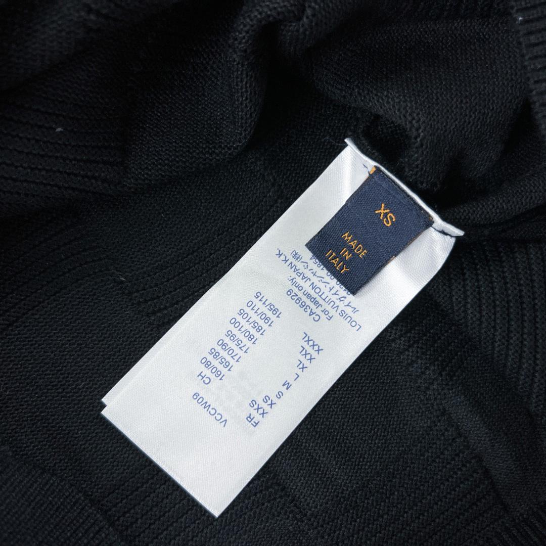 Louis Vuitton Damier Stitch Crewneck      1AA4MC - PerfectKickZ