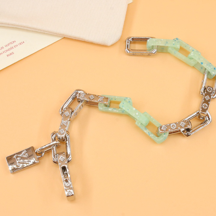Louis Vuitton Monogram Chain Bracelet     M00733 - PerfectKickZ