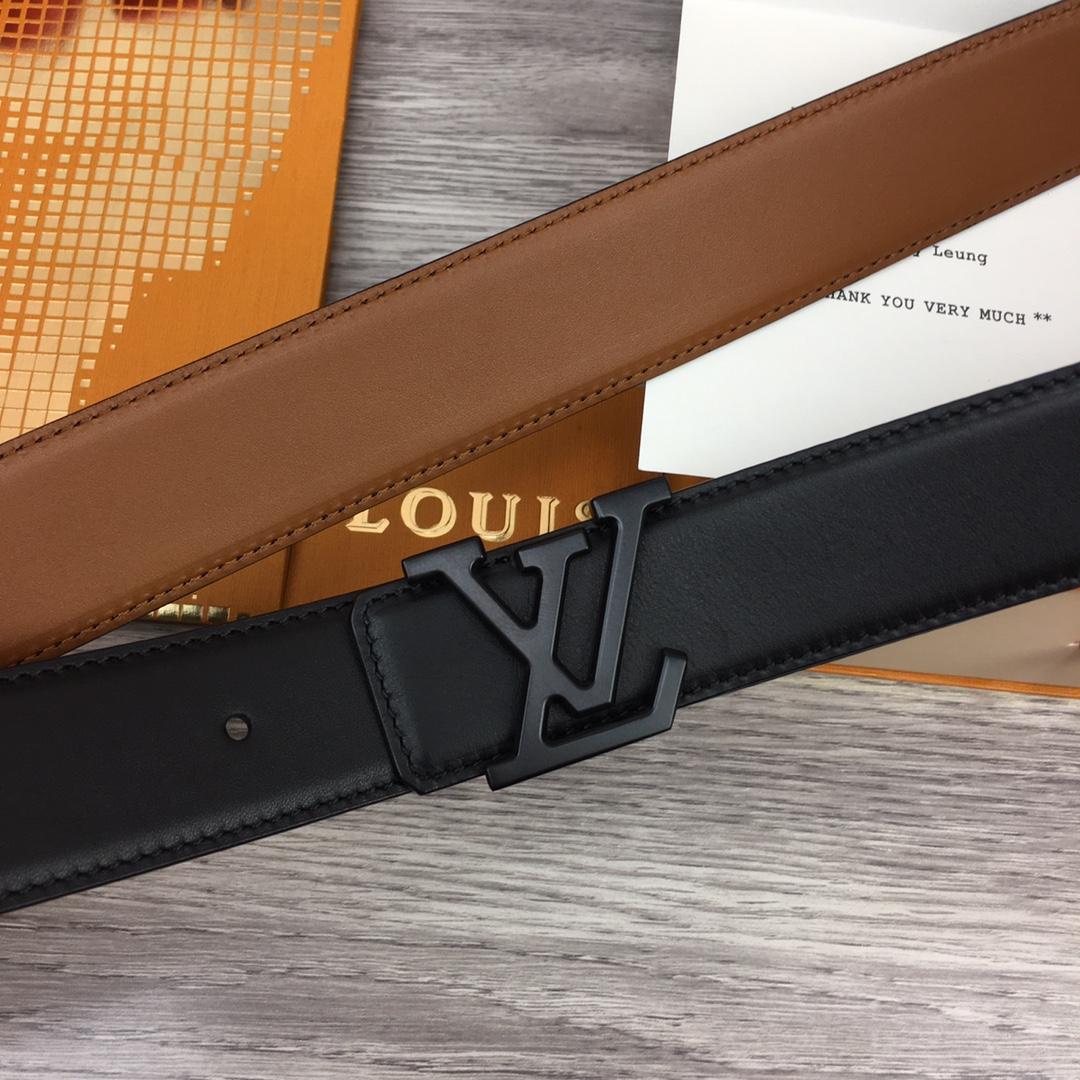 Louis Vuitton  LV Mirror 35MM Reversible Belt - PerfectKickZ