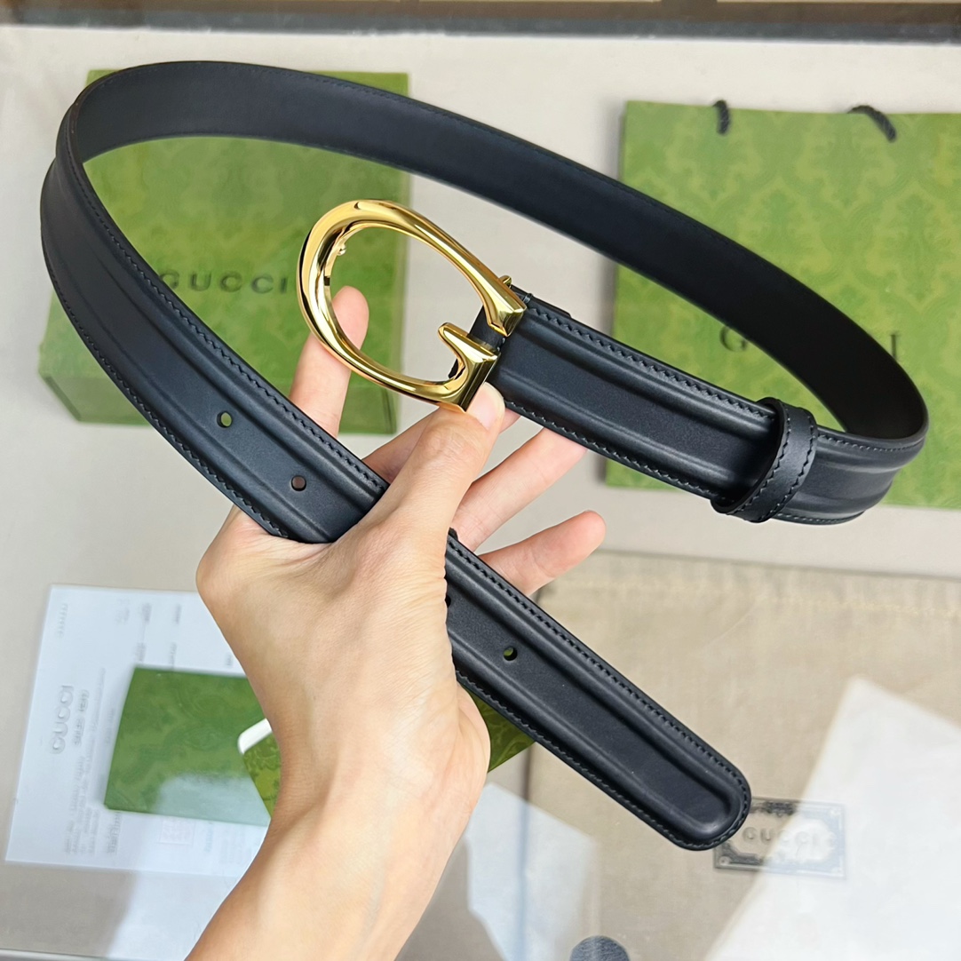 Gucci Belt With G Buckle - PerfectKickZ