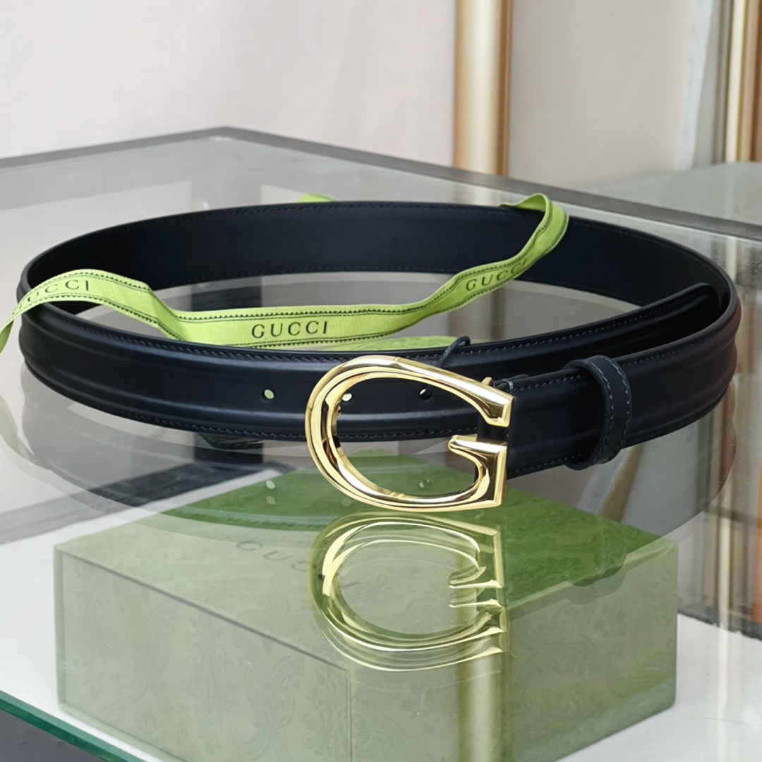Gucci Belt With G Buckle - PerfectKickZ