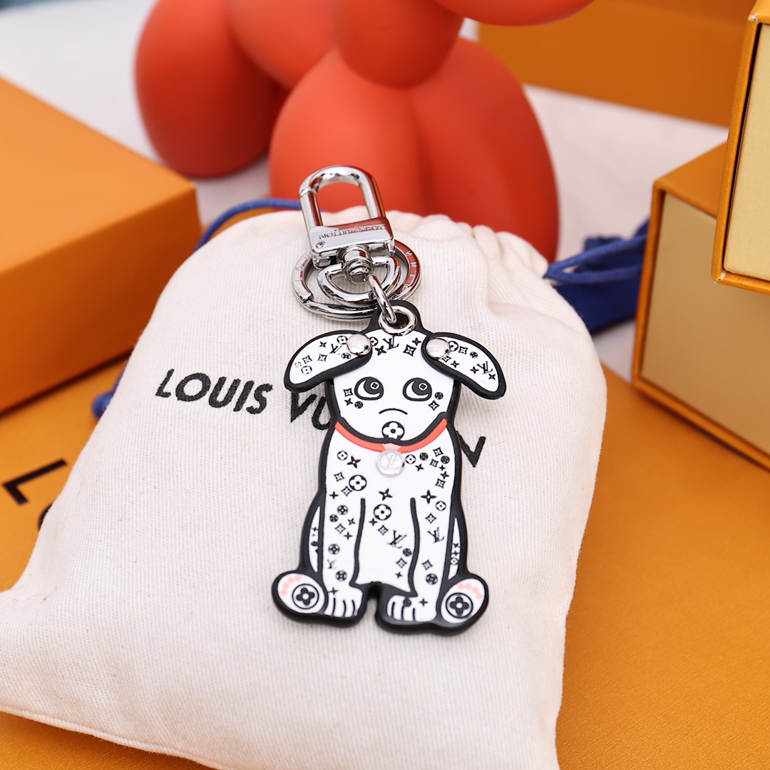 Louis Vuitton  LV Dalmata Key Holder & Bag Charm    M00746 - PerfectKickZ