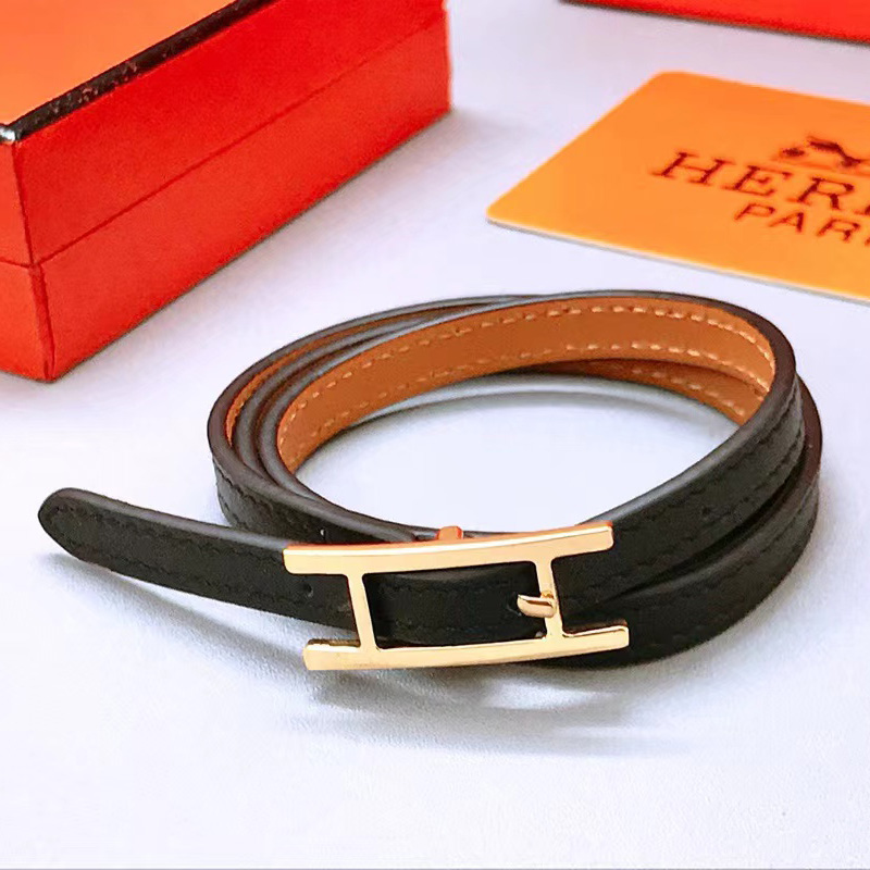 Hermes Behapi Double Tour Bracelet - PerfectKickZ