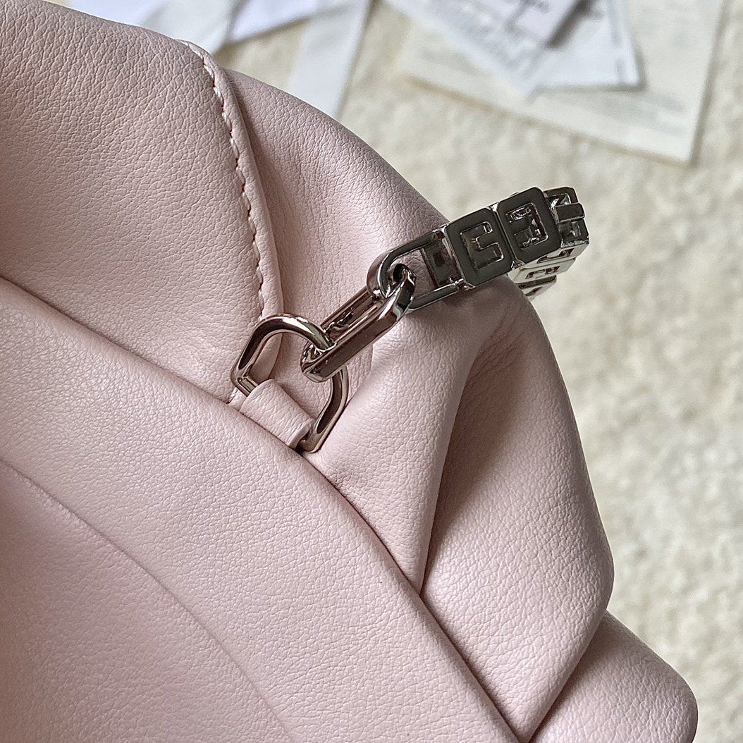 Givenchy Small Kenny Bag In Smooth Leather - Blossom Pink(32-22-17cm) - PerfectKickZ