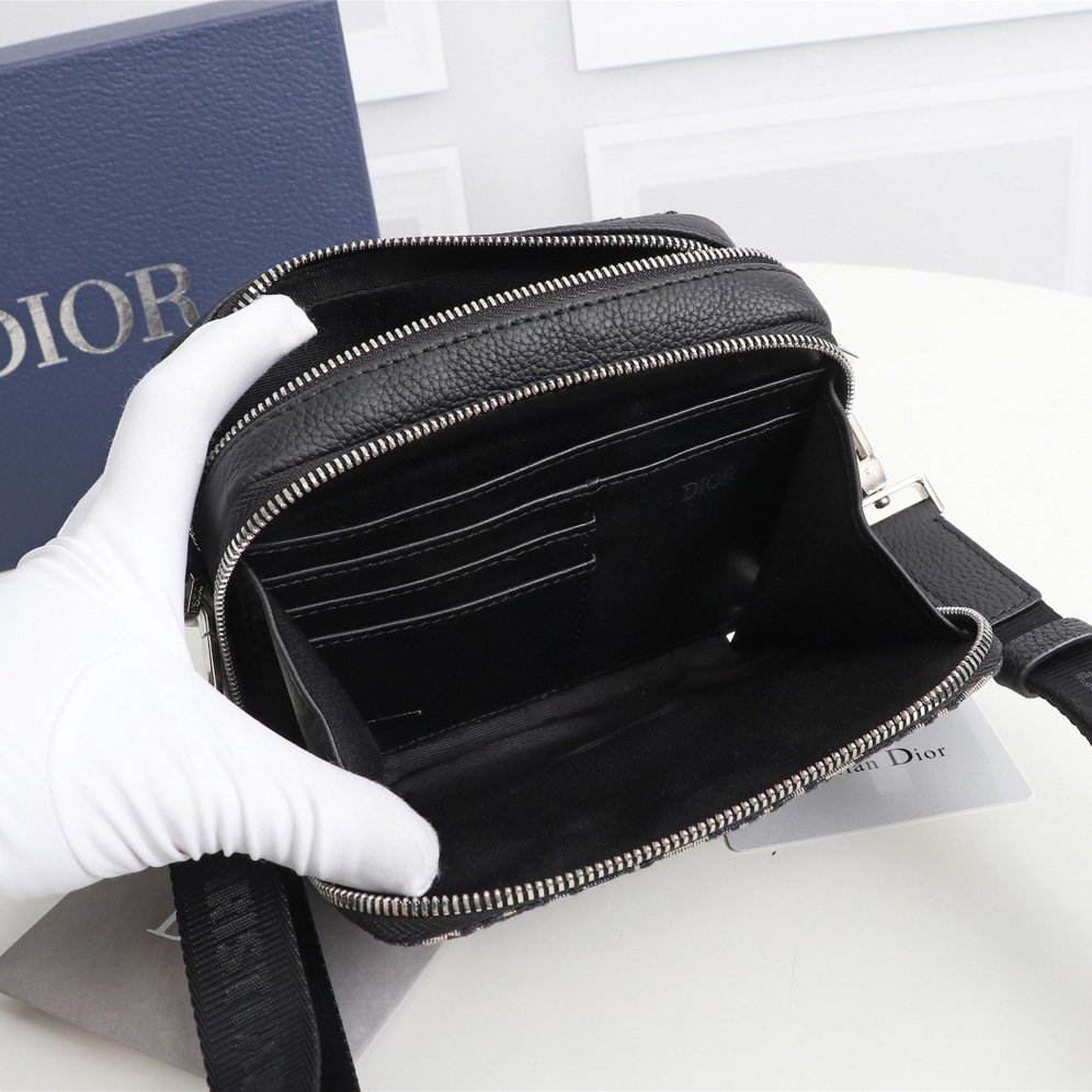 Dior Pouch With Shoulder Strap (17-12.5-5cm) - PerfectKickZ