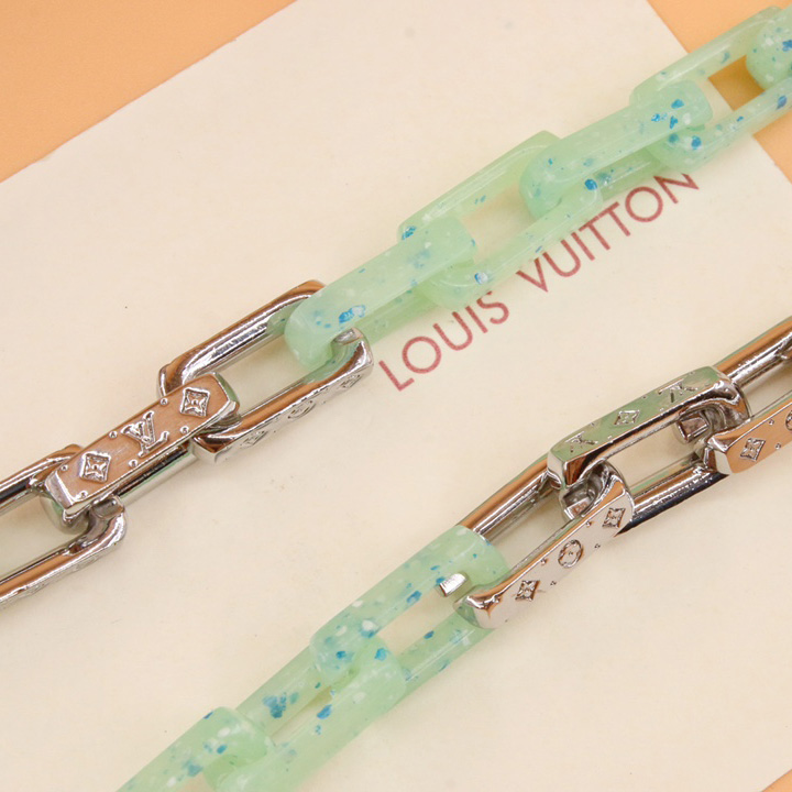 Louis Vuitton Monogram Chain Necklace  M00732 - PerfectKickZ