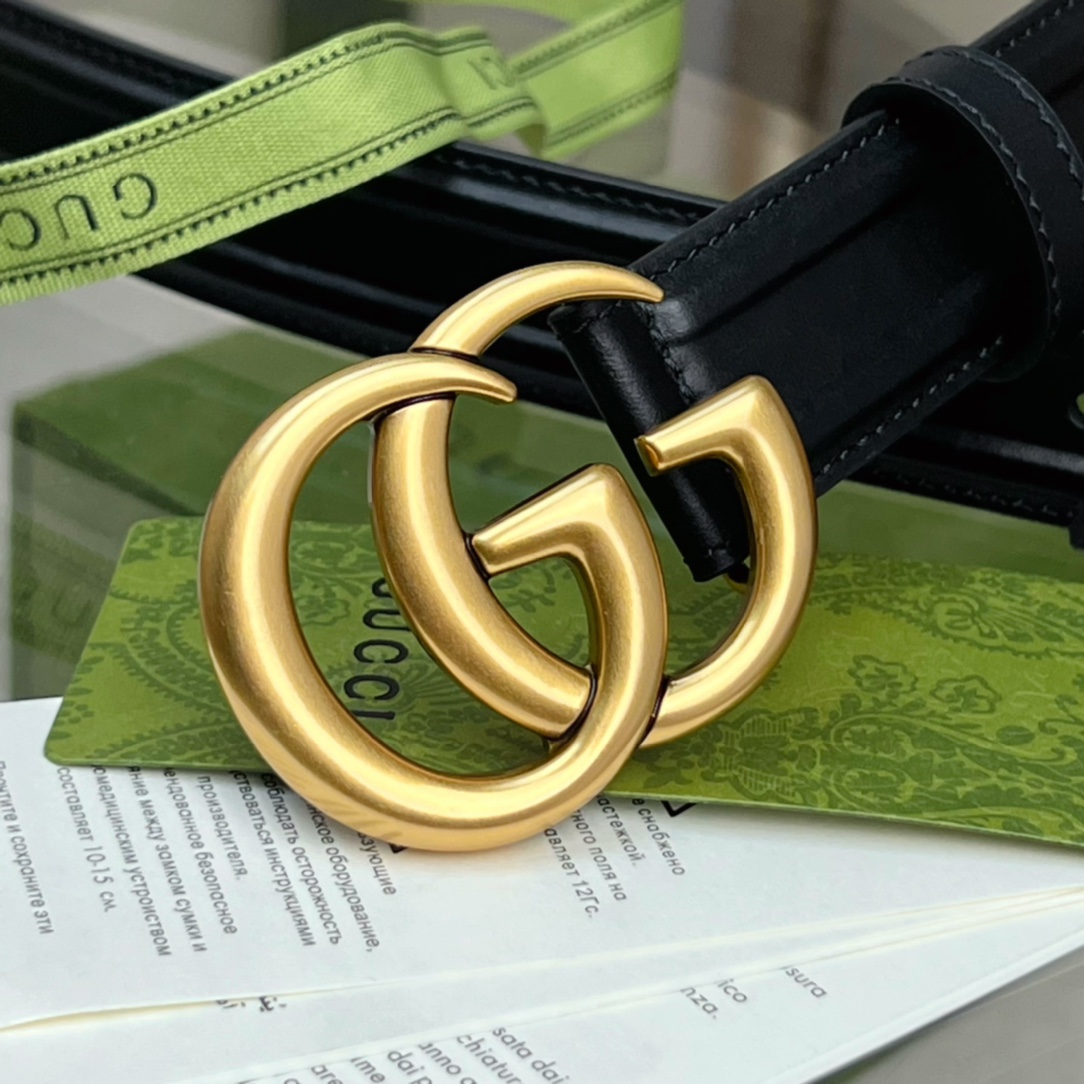 Gucci Belt With GG Buckle - PerfectKickZ