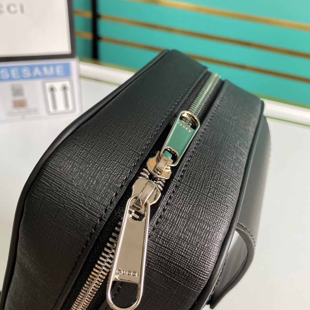 Gucci GG Black Belt Bag(17-27-8.5CM) - PerfectKickZ