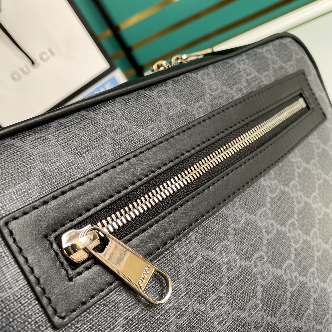 Gucci GG Black Belt Bag(17-27-8.5CM) - PerfectKickZ