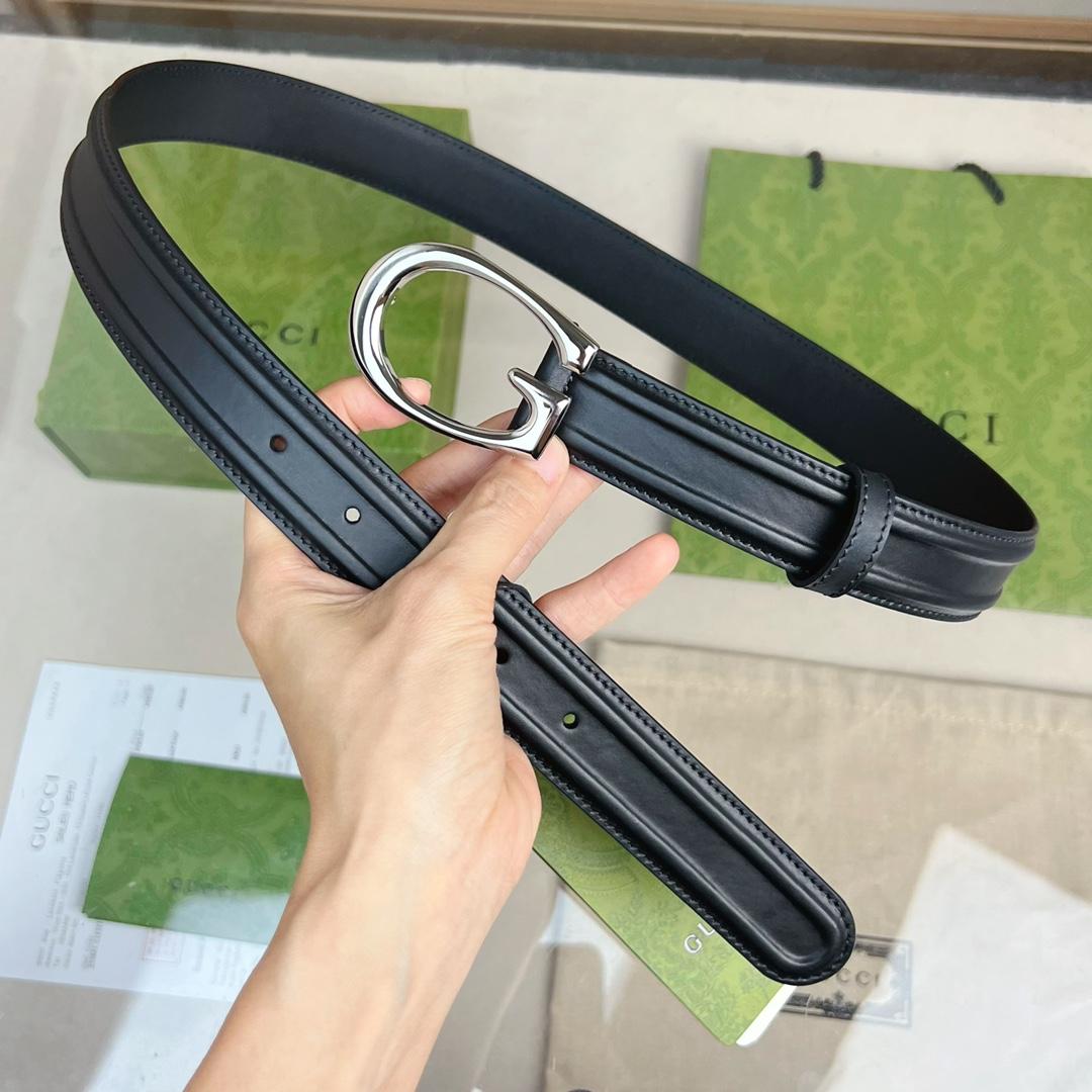 Gucci Belt With G Buckle - 