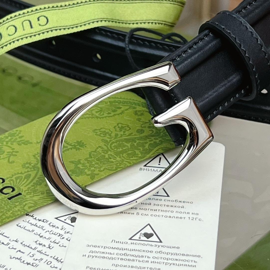 Gucci Belt With G Buckle - 