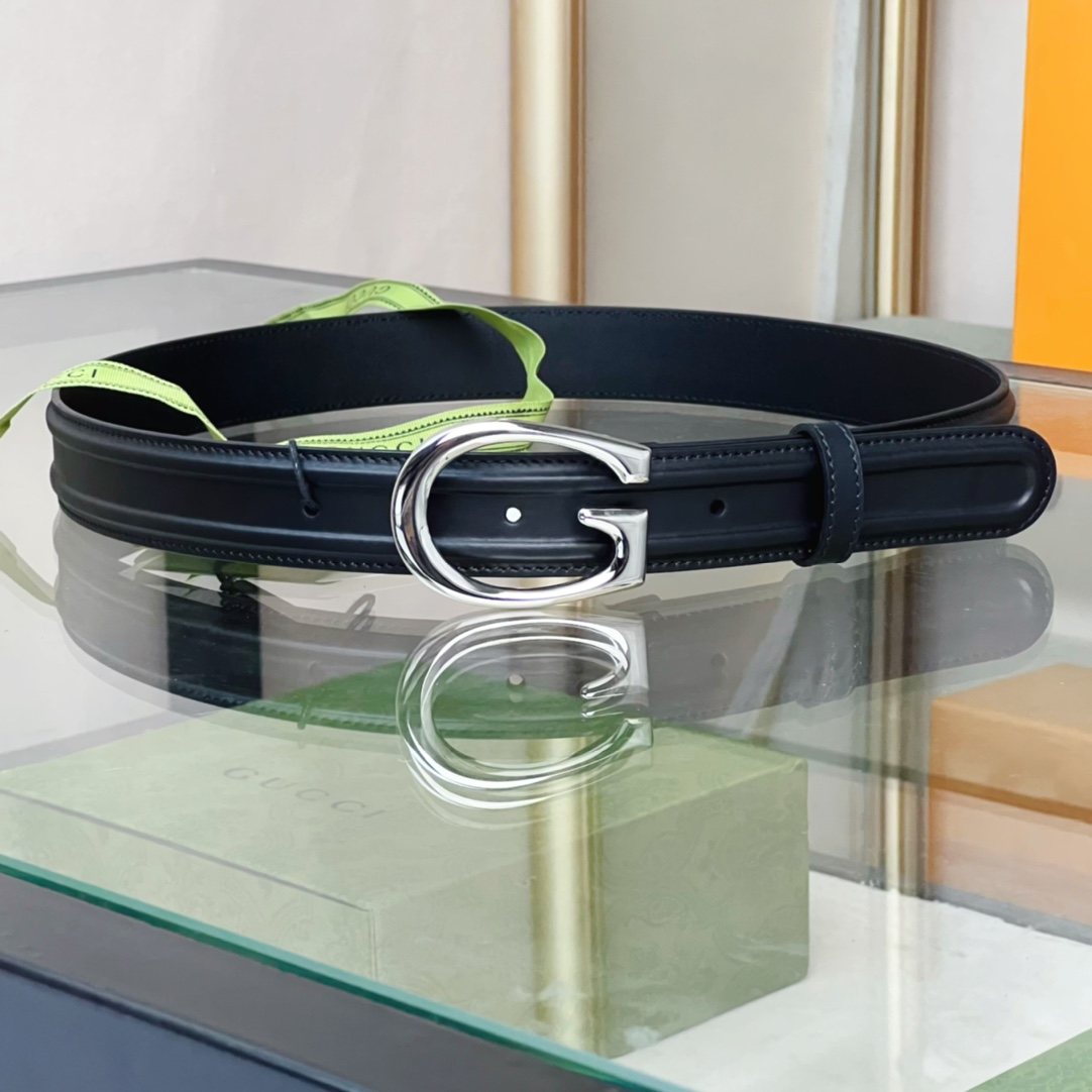 Gucci Belt With G Buckle - 