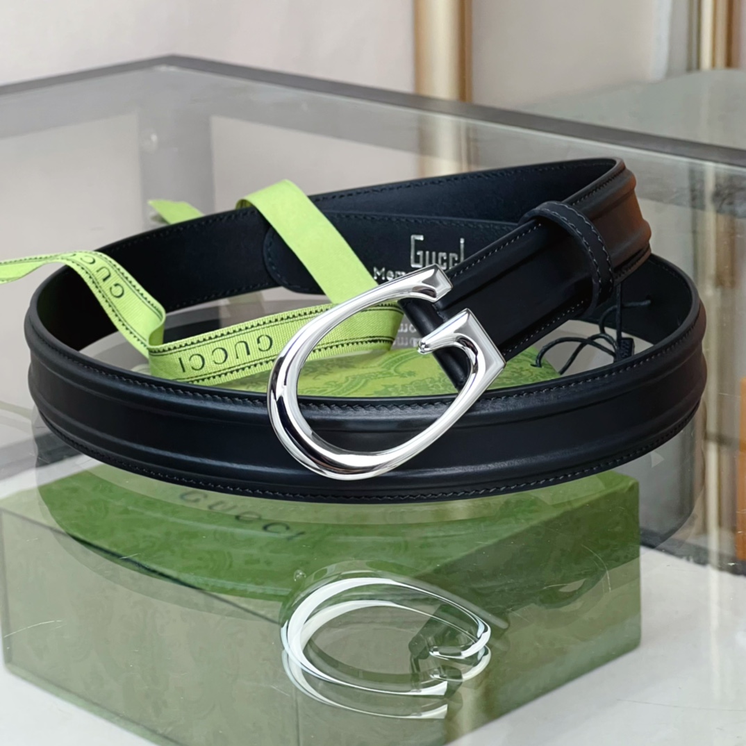 Gucci Belt With G Buckle - PerfectKickZ