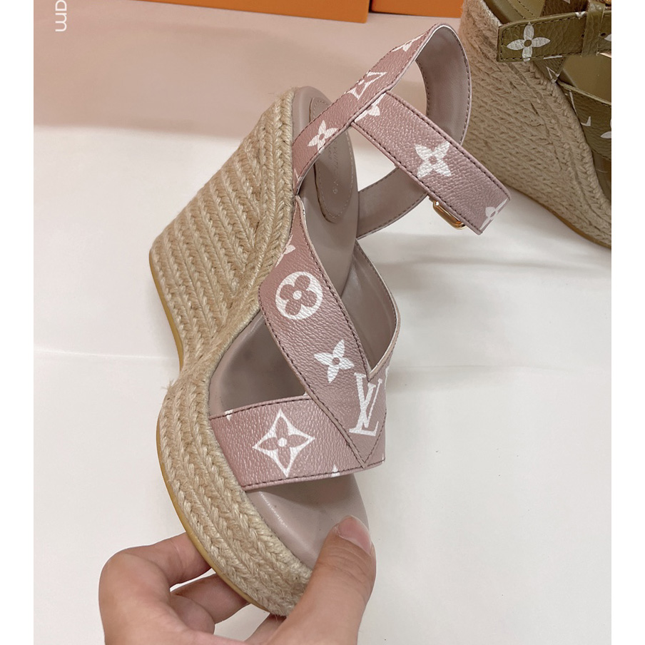 Louis Vuitton Starboard Wedge Sandal      1AA1G3 - PerfectKickZ