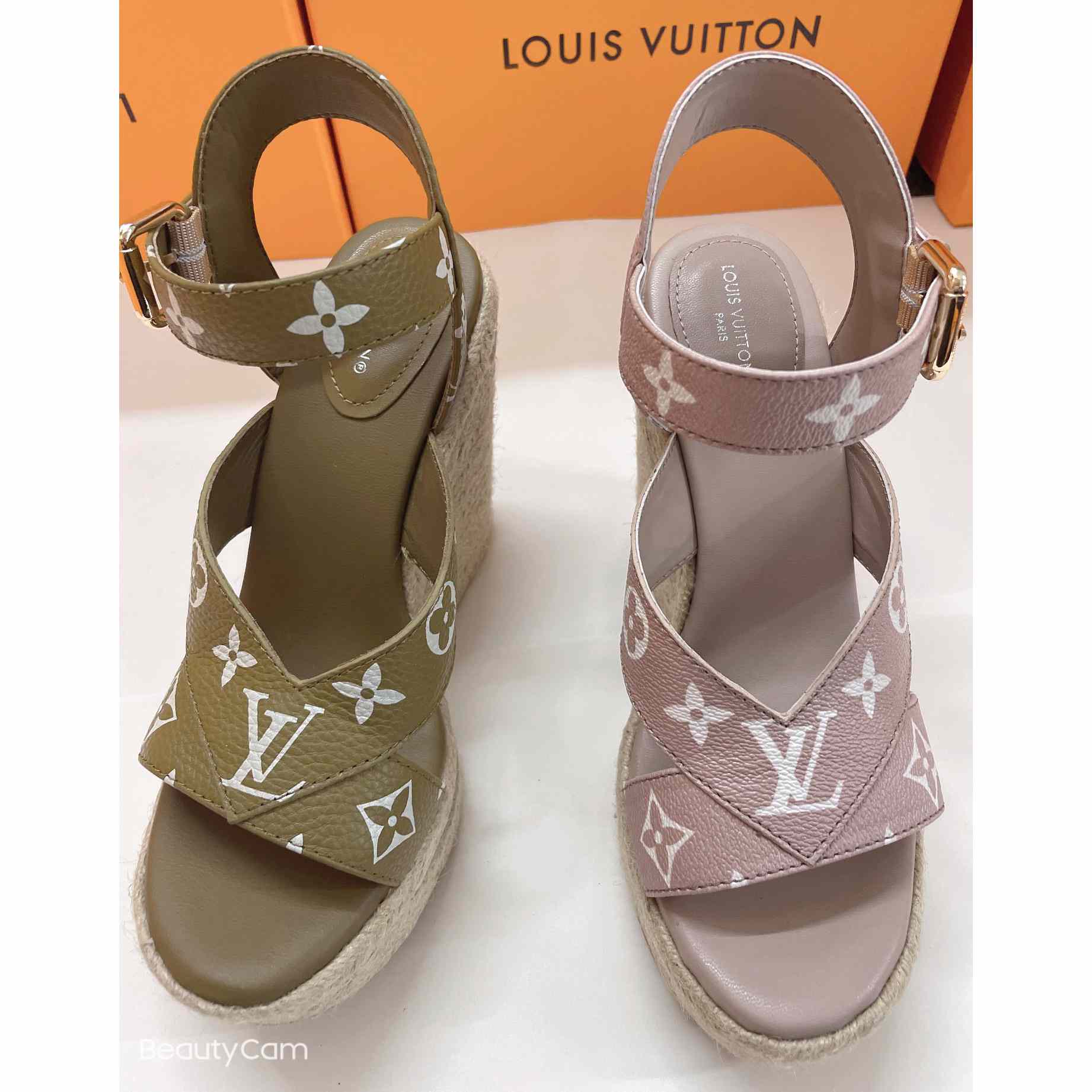 Louis Vuitton Starboard Wedge Sandal      1AA1G3 - 