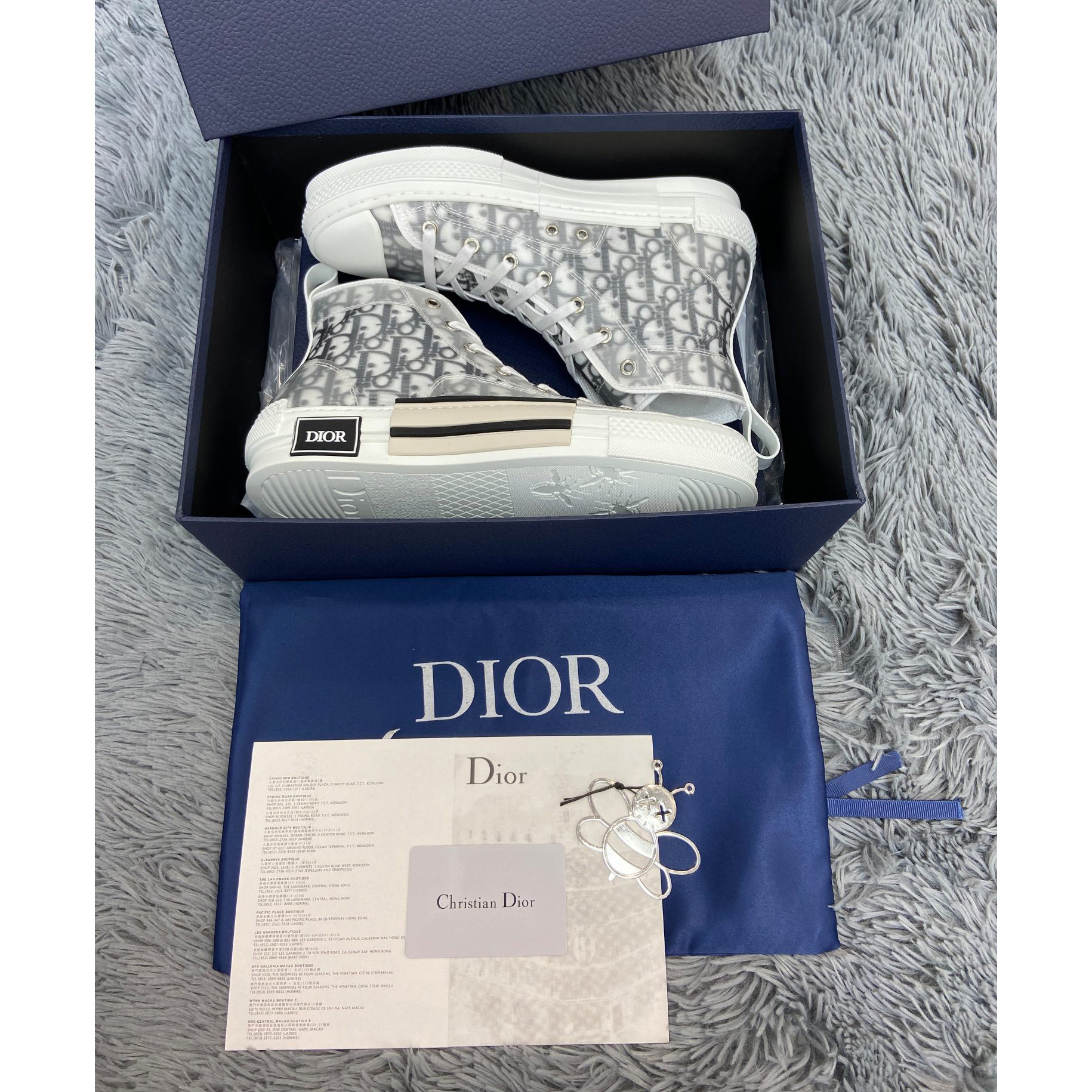 Dior B23 High-Top Sneaker - 