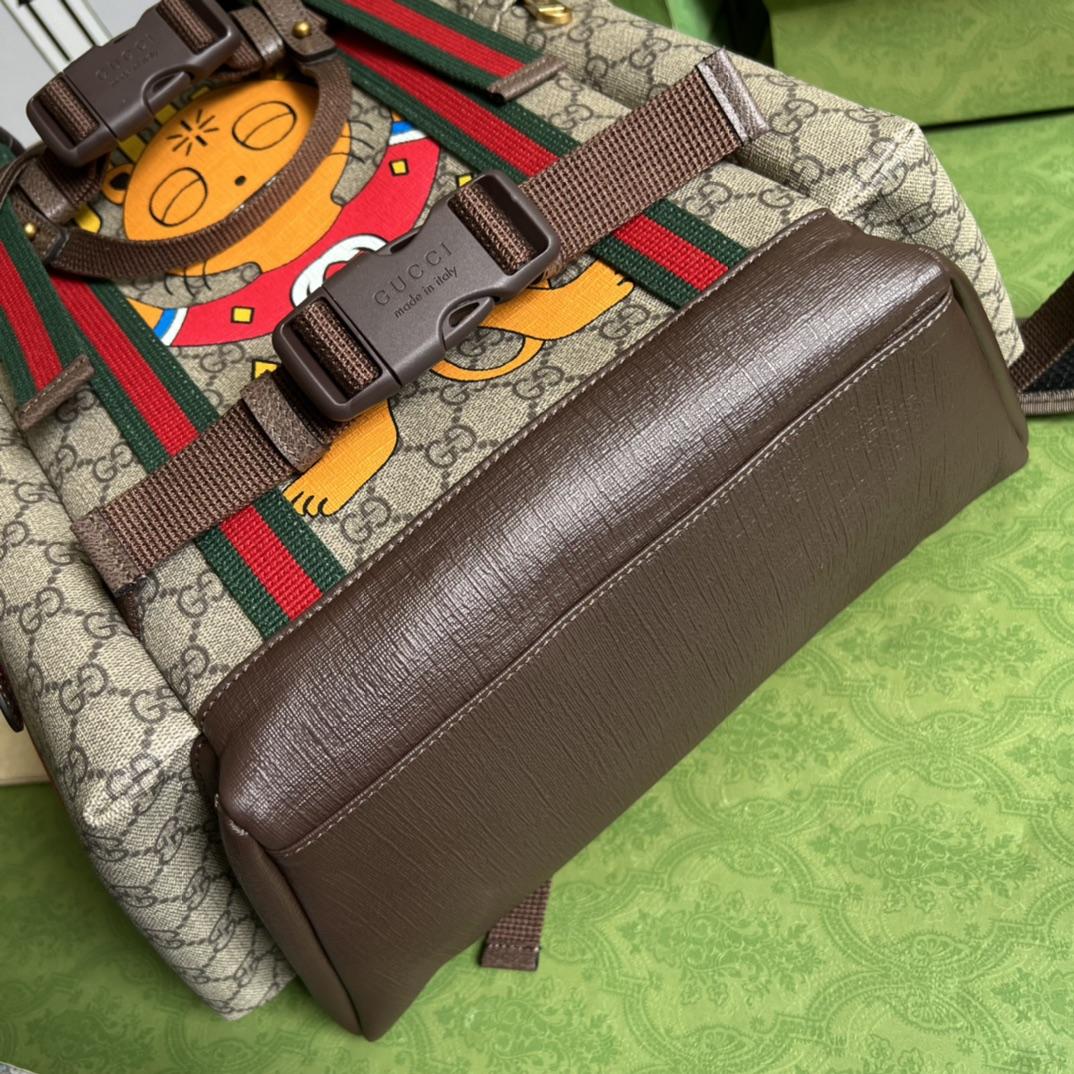 Gucci Cat Print Skateboard Backpack(34-42-16cm) - PerfectKickZ