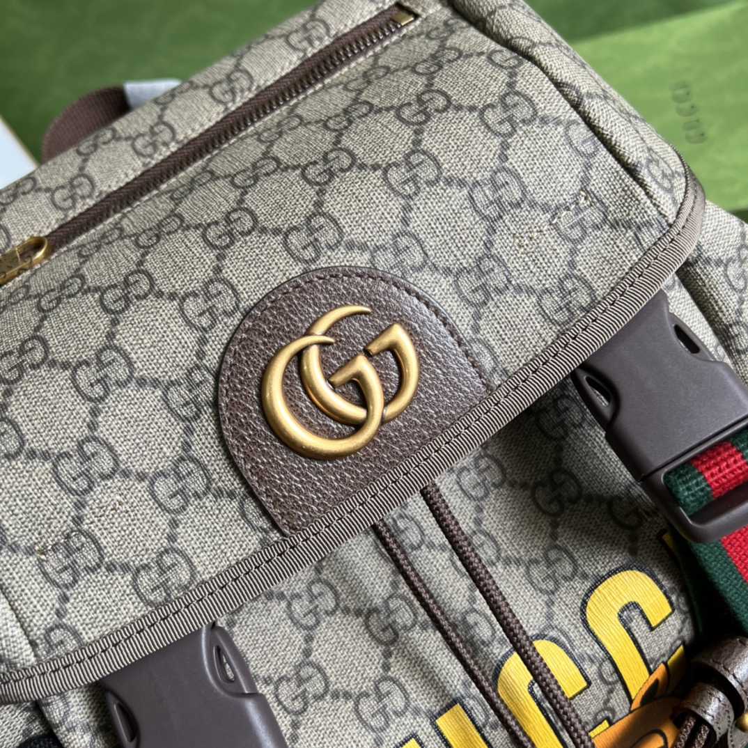 Gucci Cat Print Skateboard Backpack(34-42-16cm) - PerfectKickZ