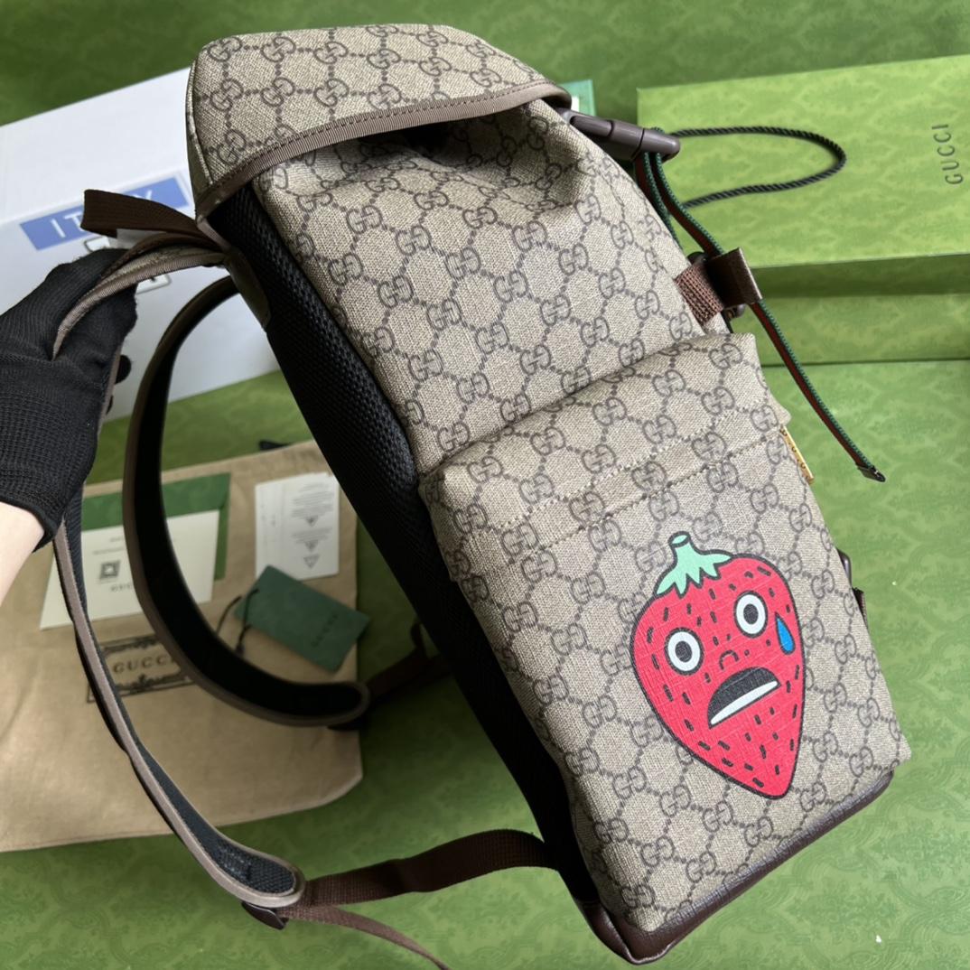 Gucci Cat Print Skateboard Backpack(34-42-16cm) - PerfectKickZ