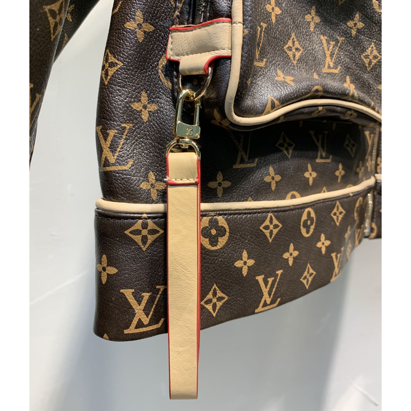 Louis Vuitton Monogram Embossed Utility Jacket - PerfectKickZ