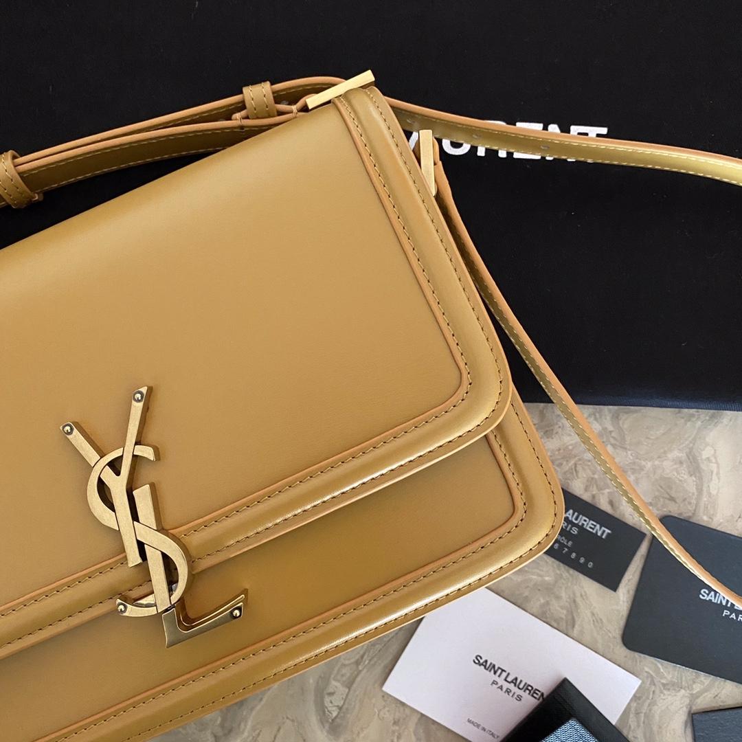 Saint Laurent Solferino Medium Satchel In Box Saint Laurent Leather(23-16-6cm) - PerfectKickZ