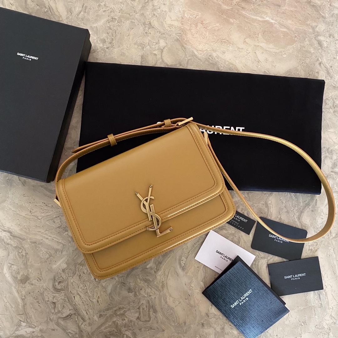 Saint Laurent Solferino Medium Satchel In Box Saint Laurent Leather(23-16-6cm) - PerfectKickZ