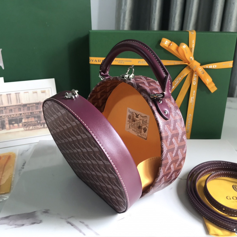 Goyard The Alto Hatbox Trunk Bag(18-16.5-7cm) - PerfectKickZ