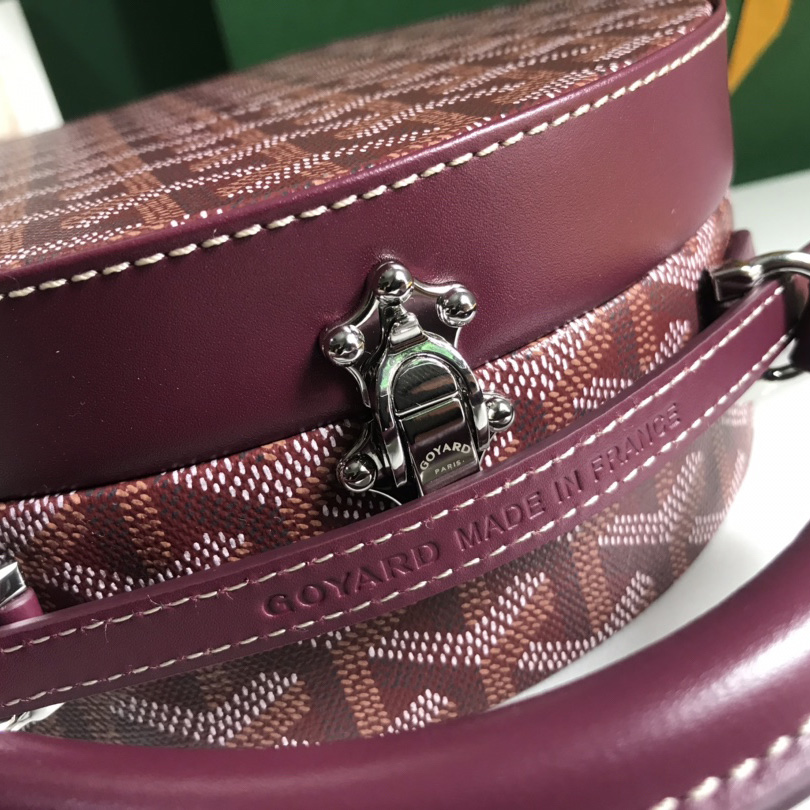 Goyard The Alto Hatbox Trunk Bag(18-16.5-7cm) - PerfectKickZ