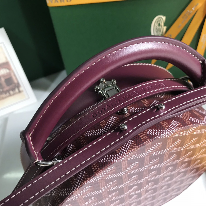 Goyard The Alto Hatbox Trunk Bag(18-16.5-7cm) - PerfectKickZ