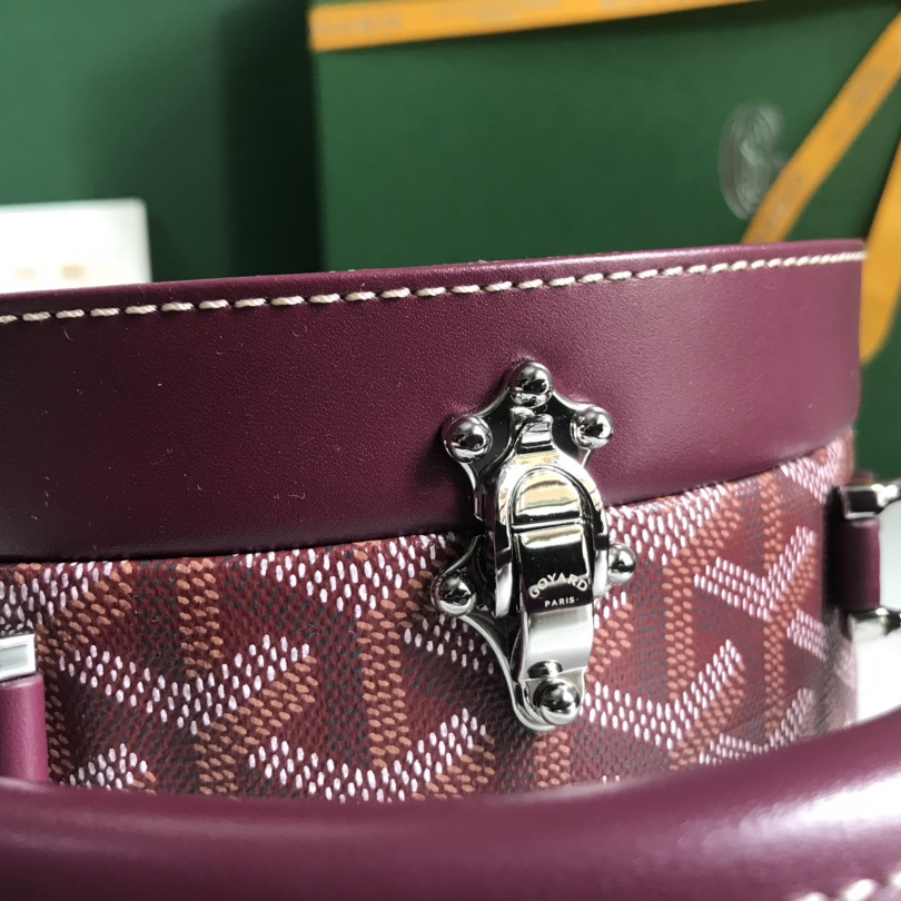 Goyard The Alto Hatbox Trunk Bag(18-16.5-7cm) - PerfectKickZ