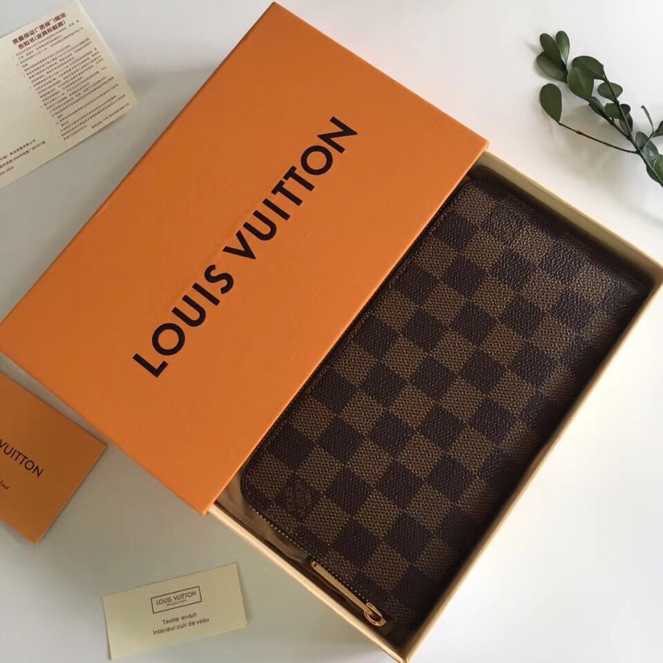 Louis Vuitton Zippy Wallet Vertical (19-10-1cm)     N60015 - PerfectKickZ