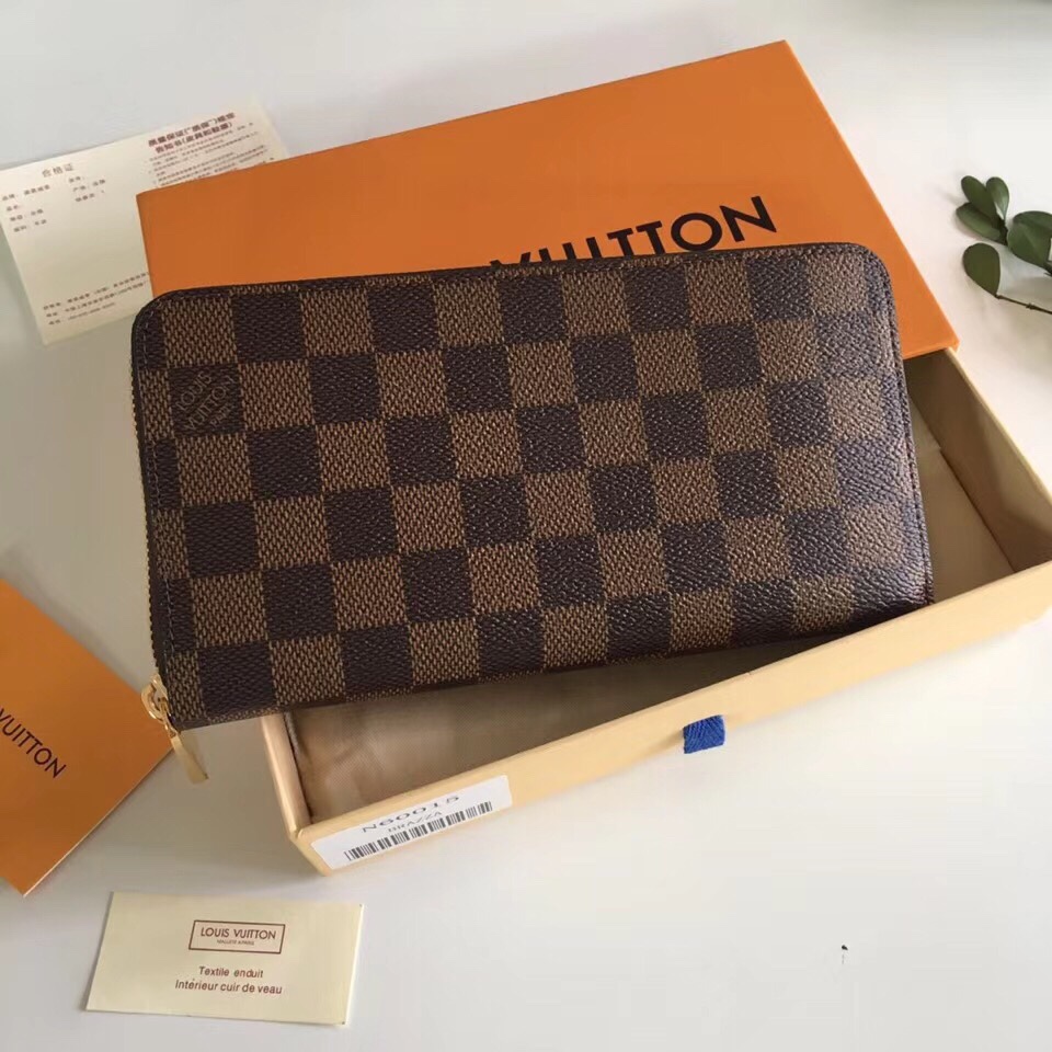 Louis Vuitton Zippy Wallet Vertical (19-10-1cm)     N60015 - PerfectKickZ