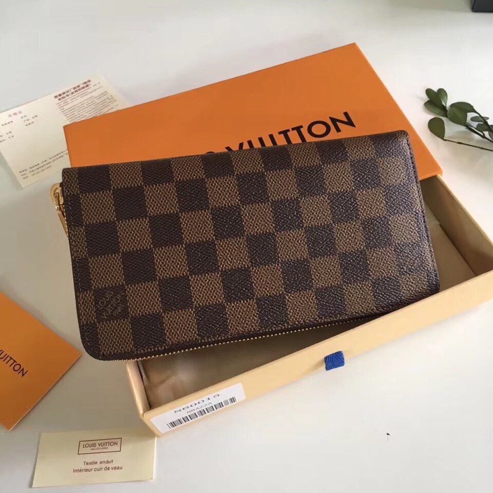 Louis Vuitton Zippy Wallet Vertical (19-10-1cm)     N60015 - PerfectKickZ