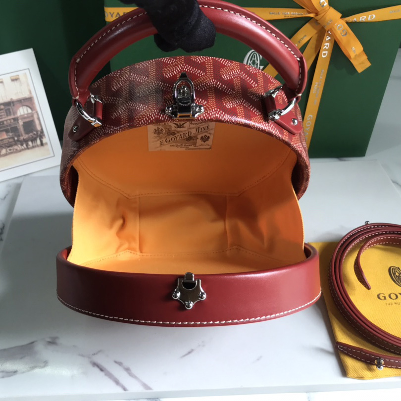 Goyard The Alto Hatbox Trunk Bag(18-16.5-7cm) - PerfectKickZ