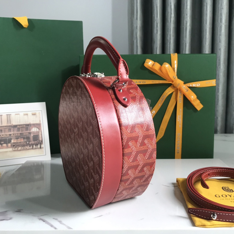 Goyard The Alto Hatbox Trunk Bag(18-16.5-7cm) - PerfectKickZ