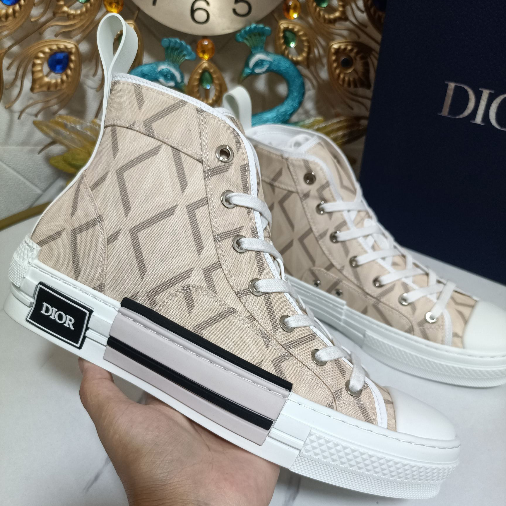 Dior B23 High-Top Sneaker - PerfectKickZ
