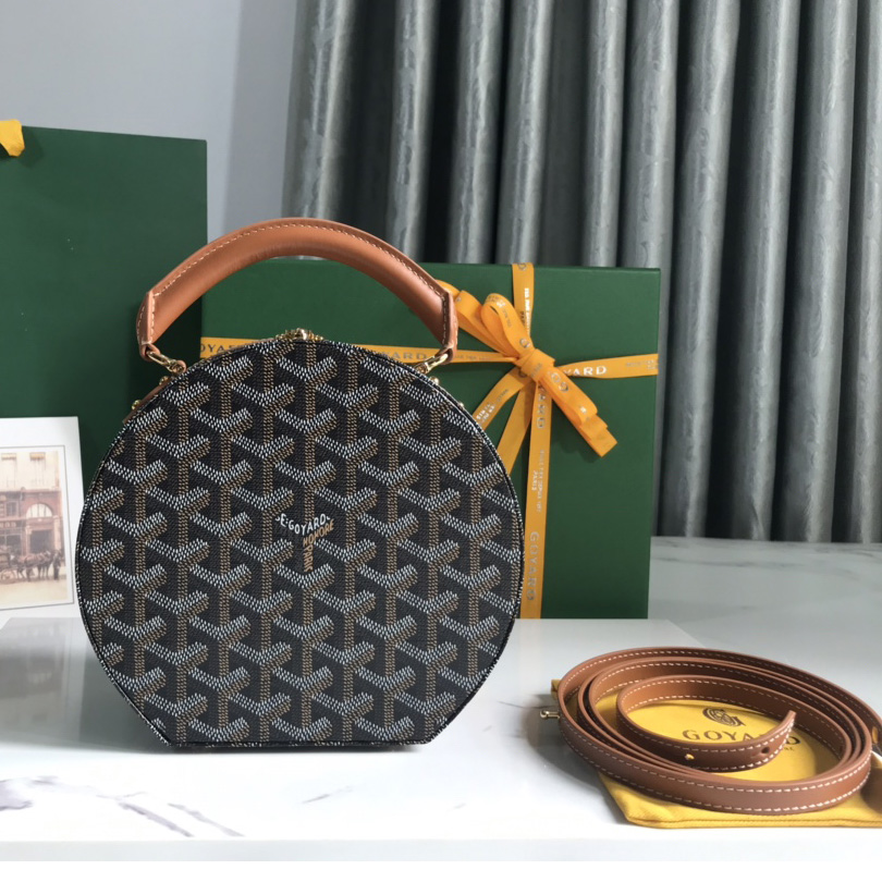 Goyard The Alto Hatbox Trunk Bag(18-16.5-7cm) - PerfectKickZ
