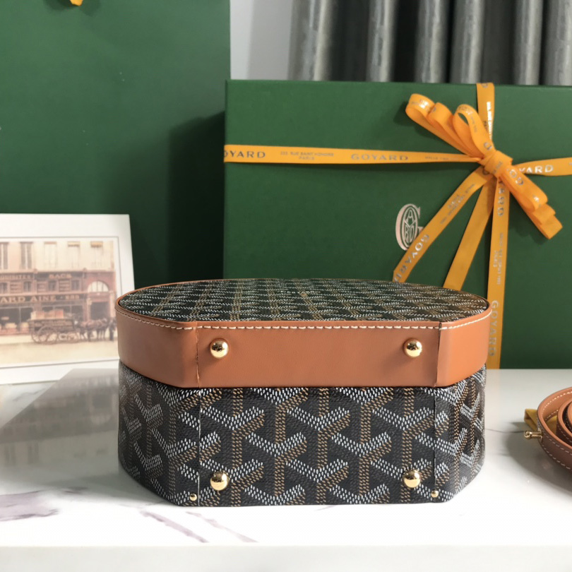 Goyard The Alto Hatbox Trunk Bag(18-16.5-7cm) - PerfectKickZ