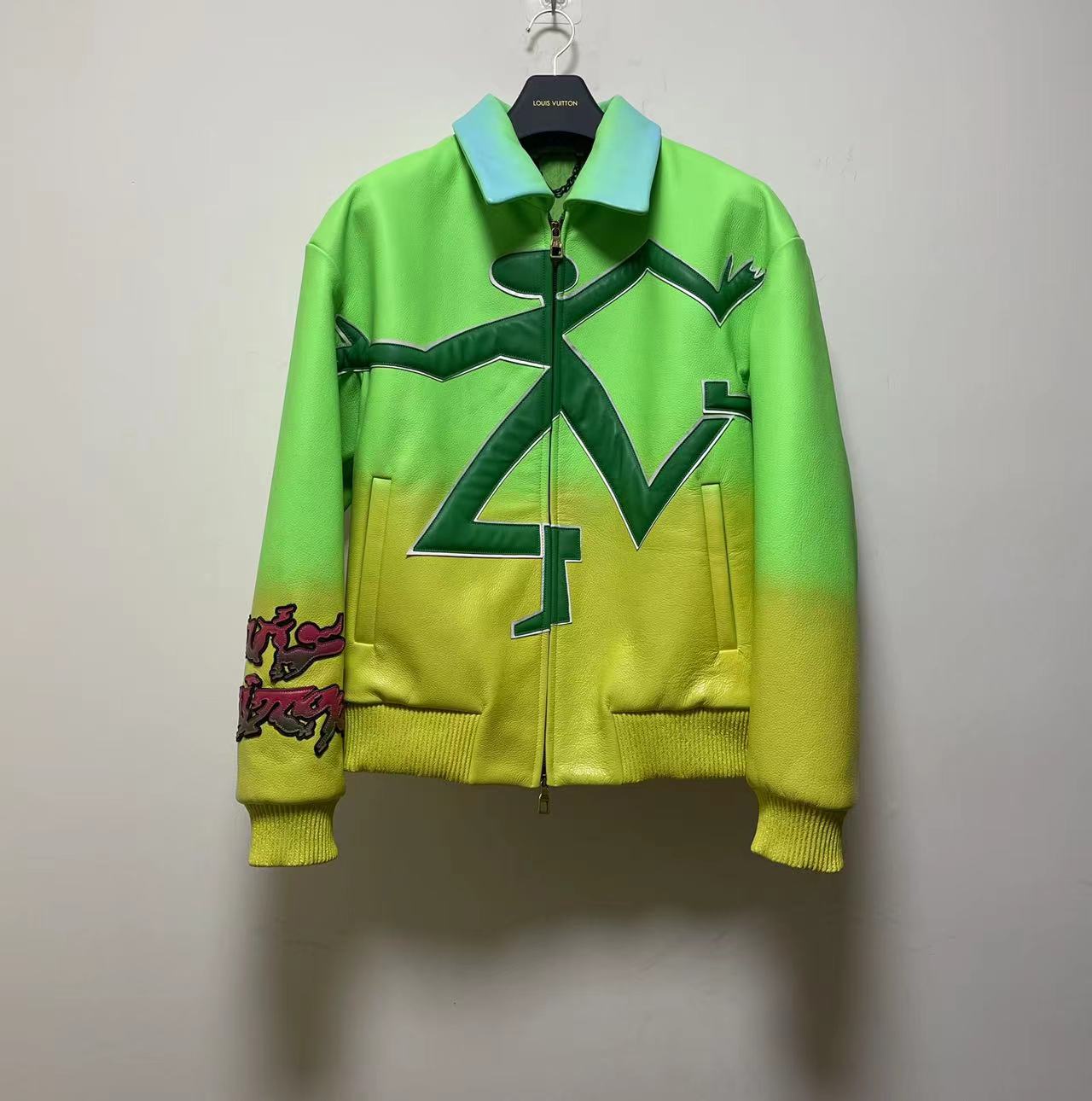 Louis Vuitton Fluo Gradient Leather Bomber    1A9UJ4 - PerfectKickZ