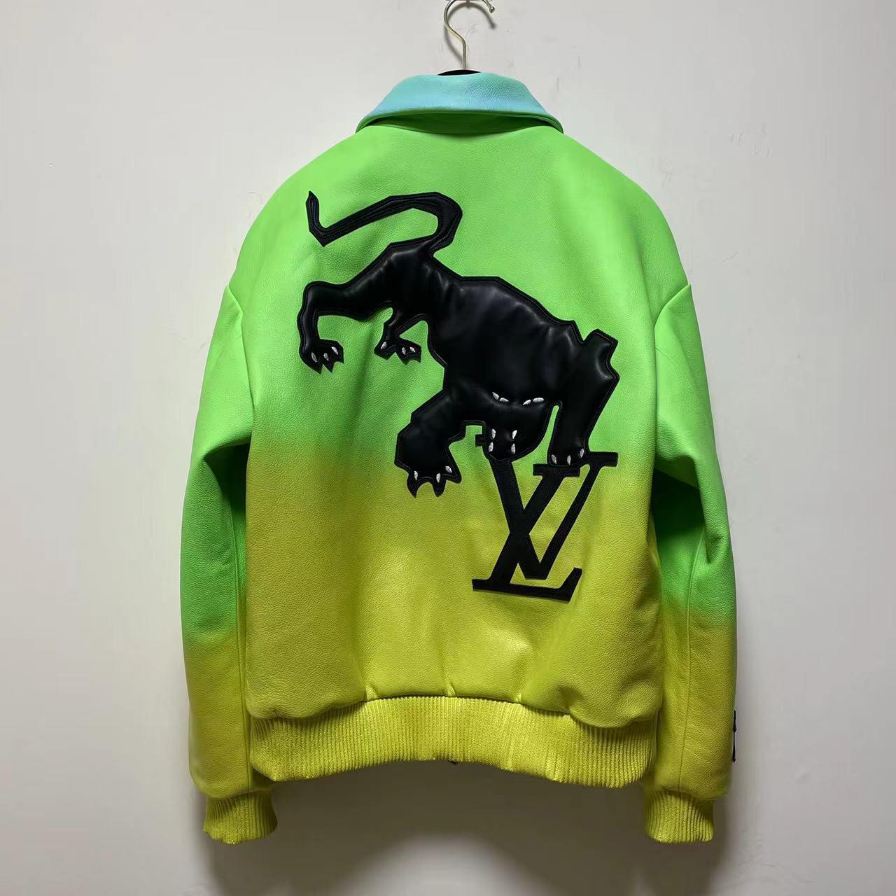 Louis Vuitton Fluo Gradient Leather Bomber    1A9UJ4 - 