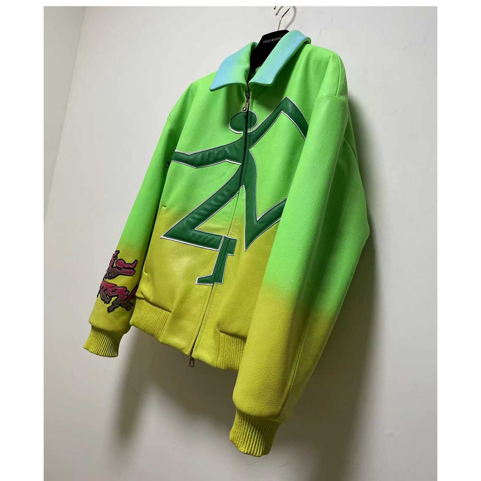 Louis Vuitton Fluo Gradient Leather Bomber    1A9UJ4 - 
