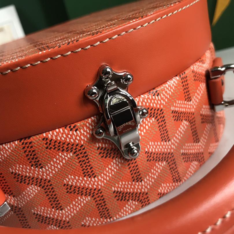 Goyard The Alto Hatbox Trunk Bag(18-16.5-7cm) - PerfectKickZ