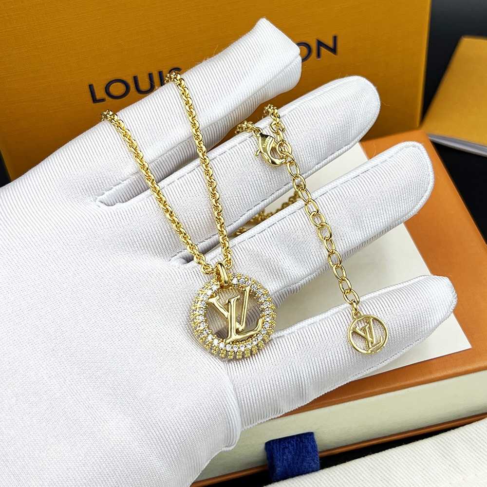 Louis Vuitton Louise By Night Necklace     M00759 - PerfectKickZ