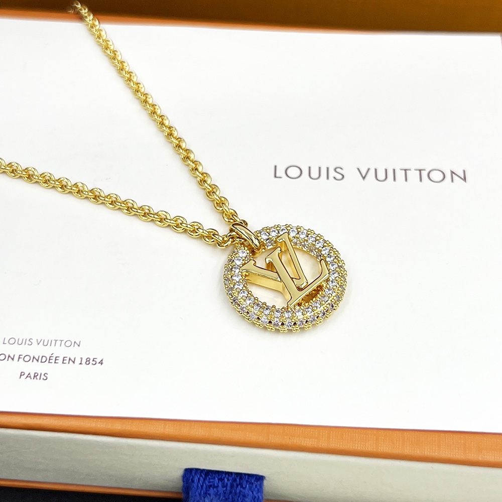 Louis Vuitton Louise By Night Necklace     M00759 - PerfectKickZ