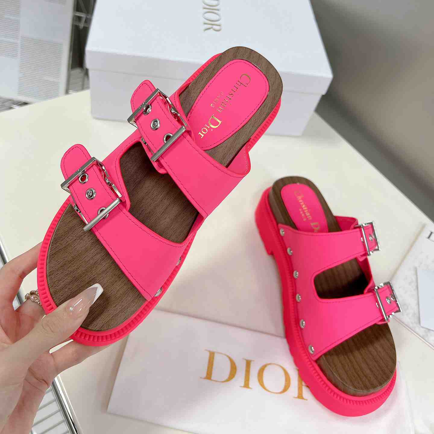 Dior Diorquake Strap Sandal - PerfectKickZ