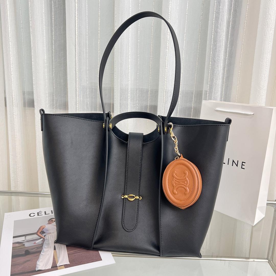 Celine Purse With Hook Cuir Triomphe In Smooth Calfskin  - PerfectKickZ