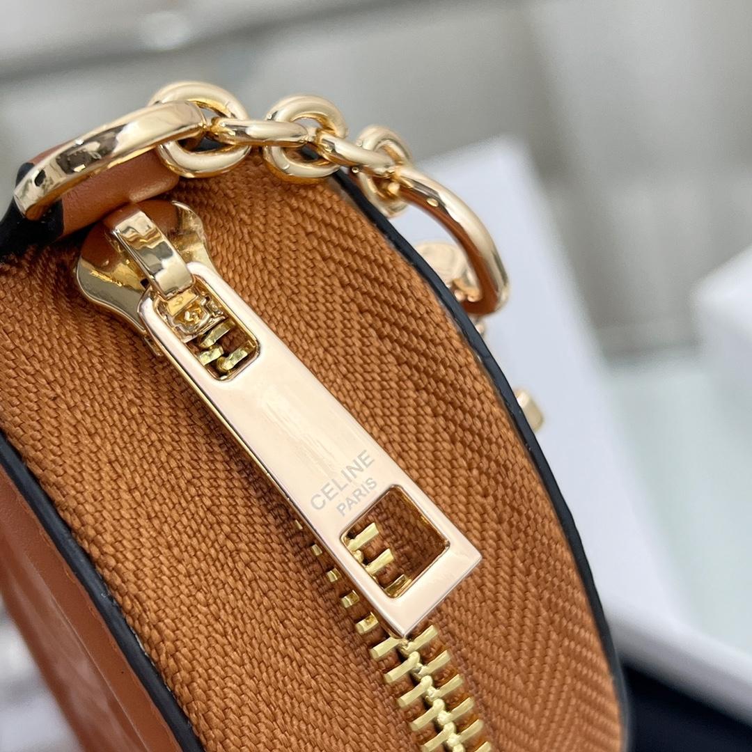 Celine Purse With Hook Cuir Triomphe In Smooth Calfskin  - PerfectKickZ
